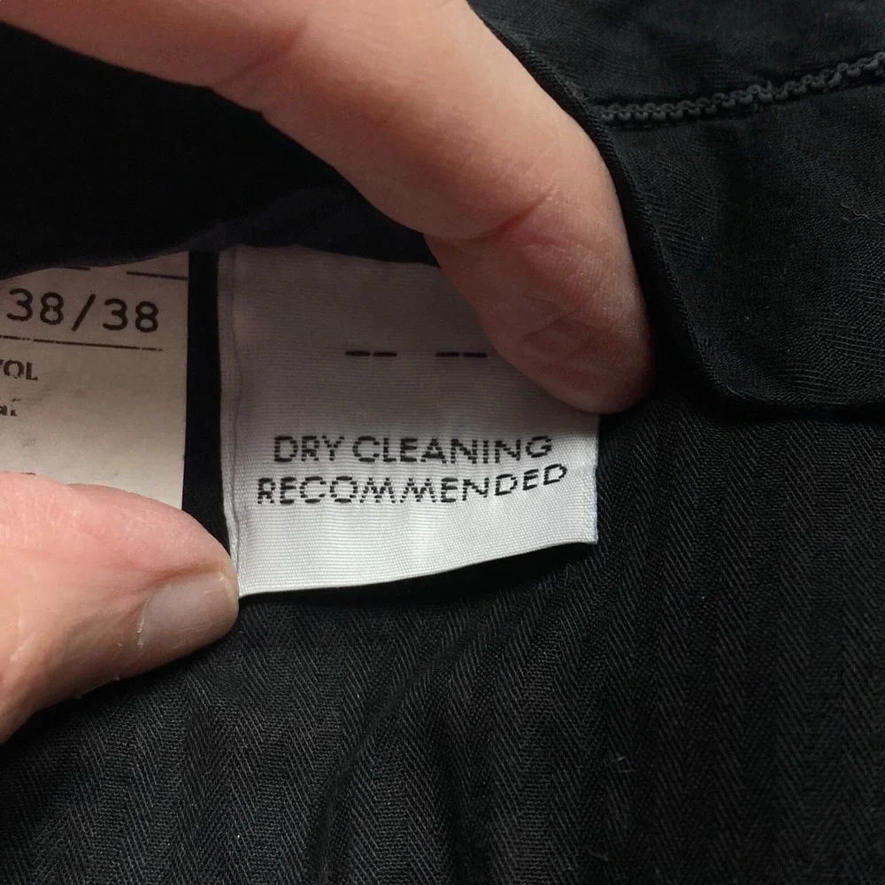 LORO PIANA Men Tasmanian Super 120 Wool Pleated Front Pants Sz 38 Charcoal‎ 10-7